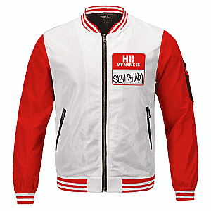 Eminem Jackets - My Name Is Slim Shady Awesome Eminem Varsity Jacket RM0310