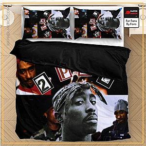 Tupac Shakur Bedding Sets - Tupac Shakur Photo Collection Amazing Black Bedding Set RM0310