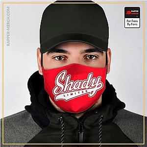 Eminem Face Masks - Eminem Shady Limited Logo Stylish Red Cloth Face Mask RM0310