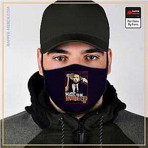 Eminem Face Masks - Music To Be Murdered By Eminem Portrait Badass Face Mask RM0310