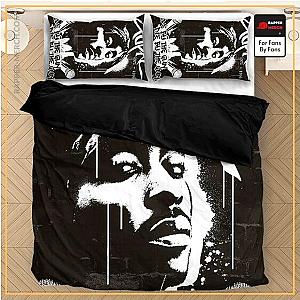 Tupac Shakur Bedding Sets - 2pac Shakur Makaveli Live By The Gun Die By The Gun Bedding Set RM0310