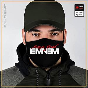 Eminem Face Masks - Eminem Rap God Minimalist Lettering Black Face Mask RM0310