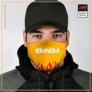 Eminem Face Masks - Rap Icon Eminem Flame Design Amazing Cloth Face Mask RM0310