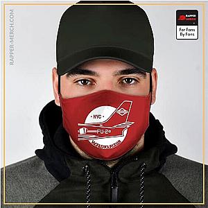 Eminem Face Masks - Eminem World Tour Kamikaze Art Stylish Red Cloth Face Mask RM0310