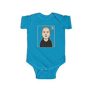 Eminem Baby Onesies - Slim Shady Marshall Mathers Cartoon Art Cool Infant Romper RM0310