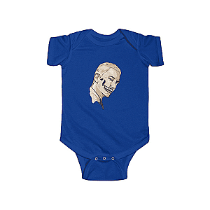 Eminem Baby Onesies - Badass Slim Shady Eminem Side View Skull Artwork Baby Romper RM0310