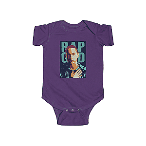 Eminem Baby Onesies - Detroit Pride Rapper Eminem Rap God Art Infant Bodysuit RM0310