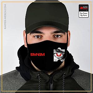 Eminem Face Masks - Eminem Eye Recovery Jigsaw Puzzle Art Black Face Mask RM0310