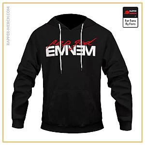 Eminem Hoodies - Eminem Rap God Minimalist Lettering Dope Black Hoodie Jacket RM0310