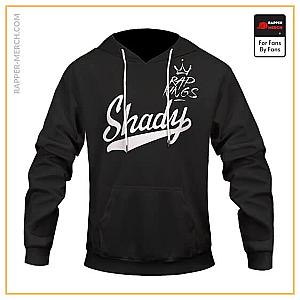 Eminem Hoodies - Eminem Slim Shady Rap Kings Logo Black &amp; White Hoodie RM0310