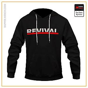 Eminem Hoodies - Eminem Album Revival Minimalist Logo Cool Hoodie Jacket RM0310