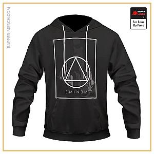 Eminem Hoodies - Eminem Marshall Matters Sobriety Circle Triangle Logo Hoodie RM0310