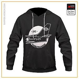 Eminem Hoodies - Eminem Kamikaze Album Jet Logo Awesome Pullover Hoodie RM0310