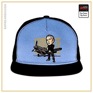 Eminem Caps - Hype Beast Eminem Kamikaze Caricature Design Snapback Hat RM0310