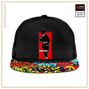 Eminem Caps - Stylish Eminem Graffiti Pattern Design Snapback Hat RM0310