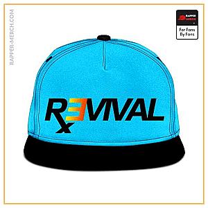 Eminem Caps - Eminem Studio Album Revival Minimalistic Logo Blue Snapback RM0310