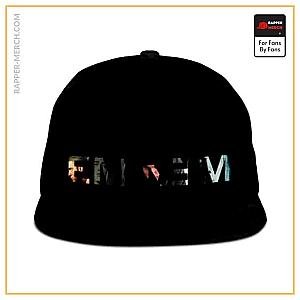 Eminem Caps - American Rapper Eminem Typography Art Unique Snapback RM0310