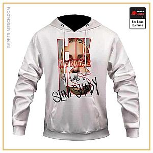 Eminem Hoodies - My Name Is Slim Shady Eminem Typography Art Stylish Hoodie RM0310