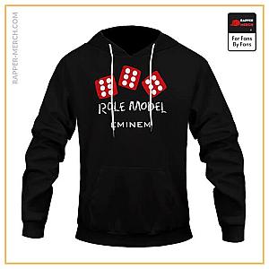 Eminem Hoodies - Eminem Role Model Dice Logo Art Stylish Hoodie Jacket RM0310