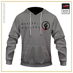 Eminem Hoodies - Marshall Matters Middle Finger Logo Badass Eminem Hoodie RM0310