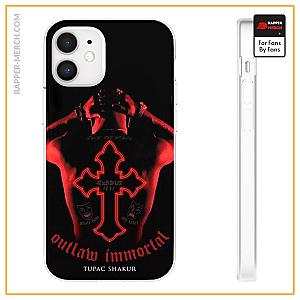 Tupac Shakur Cases - Outlaw Immortal Exodus Tupac Shakur Cover Dope iPhone 12 Case RM0310