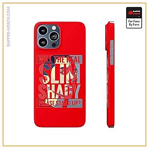 Eminem Cases - Real Slim Shady Please Stand Up Red iPhone 13 Cover RM0310