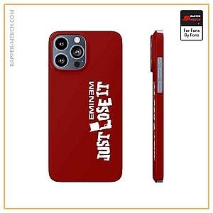 Eminem Cases - Eminem Just Lose It Song Red iPhone 13 Fitted Case RM0310