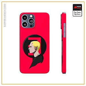 Eminem Cases - Eminem E Logo Head Cartoon Art Vibrant iPhone 13 Cover RM0310