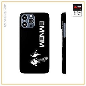 Eminem Cases - Eminem Double Middle Finger Pose Monochrome iPhone 13 Case RM0310