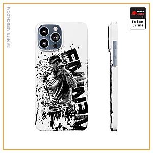 Eminem Cases - Rap Icon Eminem Shattered Art White iPhone 13 Case RM0310