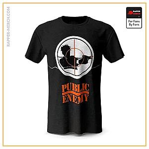 Public Enemy T-shirts - Public Enemy Target Silhouette Art T-shirt RM0710