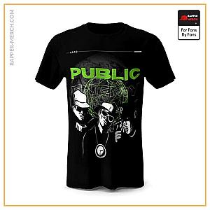 Public Enemy T-shirts - Public Enemy Around The Globe Art T-shirt RM0710