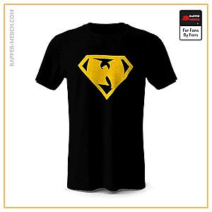 Wu-Tang Clan T-shirts - Superman Parody Wu-Tang Clan Logo Black Tees RM0410