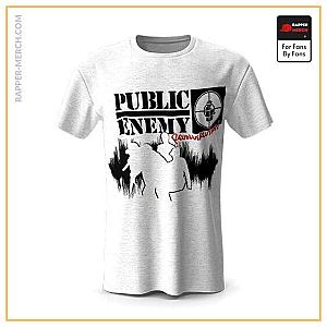 Public Enemy T-shirts - Public Enemy Album Revolverlution White T-shirt RM0710