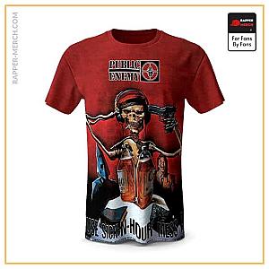 Public Enemy T-shirts - Muse Sick-n-Hour Mess Age Album Cover Shirt RM0710