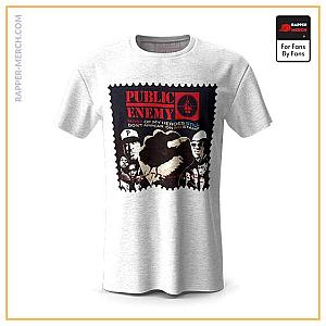 Public Enemy T-shirts - Public Enemy Album Most of My Heroes White Tees RM0710