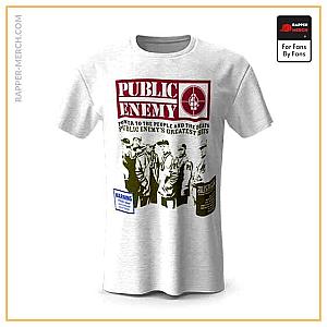 Public Enemy T-shirts - Vintage Public Enemy's Greatest Hits Shirt RM0710