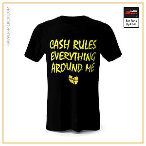 Wu-Tang Clan T-shirts - Wu-Tang Clan C.R.E.A.M. Song Lyrics Art Tees RM0410