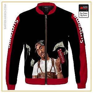 Tupac Shakur Jackets - Cash Canon 2Pac Shakur Supreme Money Gun Bomber Jacket RM0310