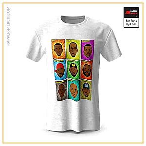 Wu-Tang Clan T-shirts - Rap Group Wu-Tang Clan Members Icon T-Shirt RM0410