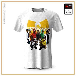 Wu-Tang Clan T-shirts - Hip-Hop Group Wu-Tang Clan Cartoon Art T-Shirt RM0410