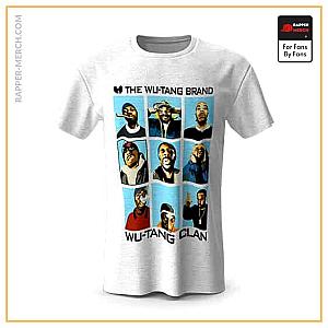 Wu-Tang Clan T-shirts - The Wu-Tang Brand Members Portrait Art Shirt RM0410