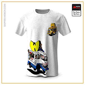 Wu-Tang Clan T-shirts - Wu-Tang Clan Ice Cream Van Cartoon Art T-Shirt RM0410