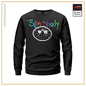 Eminem Sweatshirts - Eminem Album The Slim Shady LP Logo Cool Sweatshirt RM0310