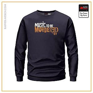 Eminem Sweatshirts - Eminem Music To Be Murdered By Album Design Epic Sweatshirt RM0310