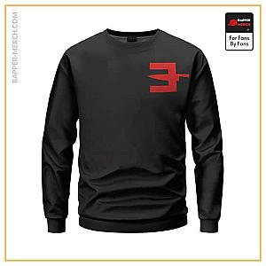 Eminem Sweatshirts - Eminem Album Music To Be Murdered By Knife Icon Sweatshirt RM0310