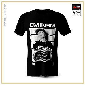 Eminem T-shirts - Eminem Slim Shady Mug Shot Badass T-Shirt RM0310