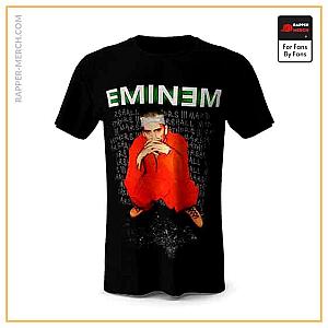 Eminem T-shirts - Marshall Mathers Eminem Sitting Down Shirt RM0310