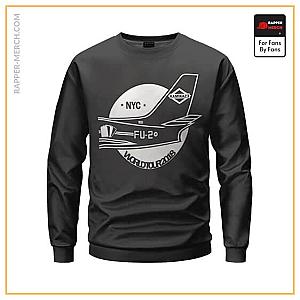 Eminem Sweatshirts - Eminem Kamikaze World Tour Album Jet Logo Crewneck Sweater RM0310