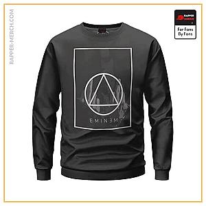 Eminem Sweatshirts - Eminem Marshall Mathers Sobriety Circle Triangle Sweatshirt RM0310